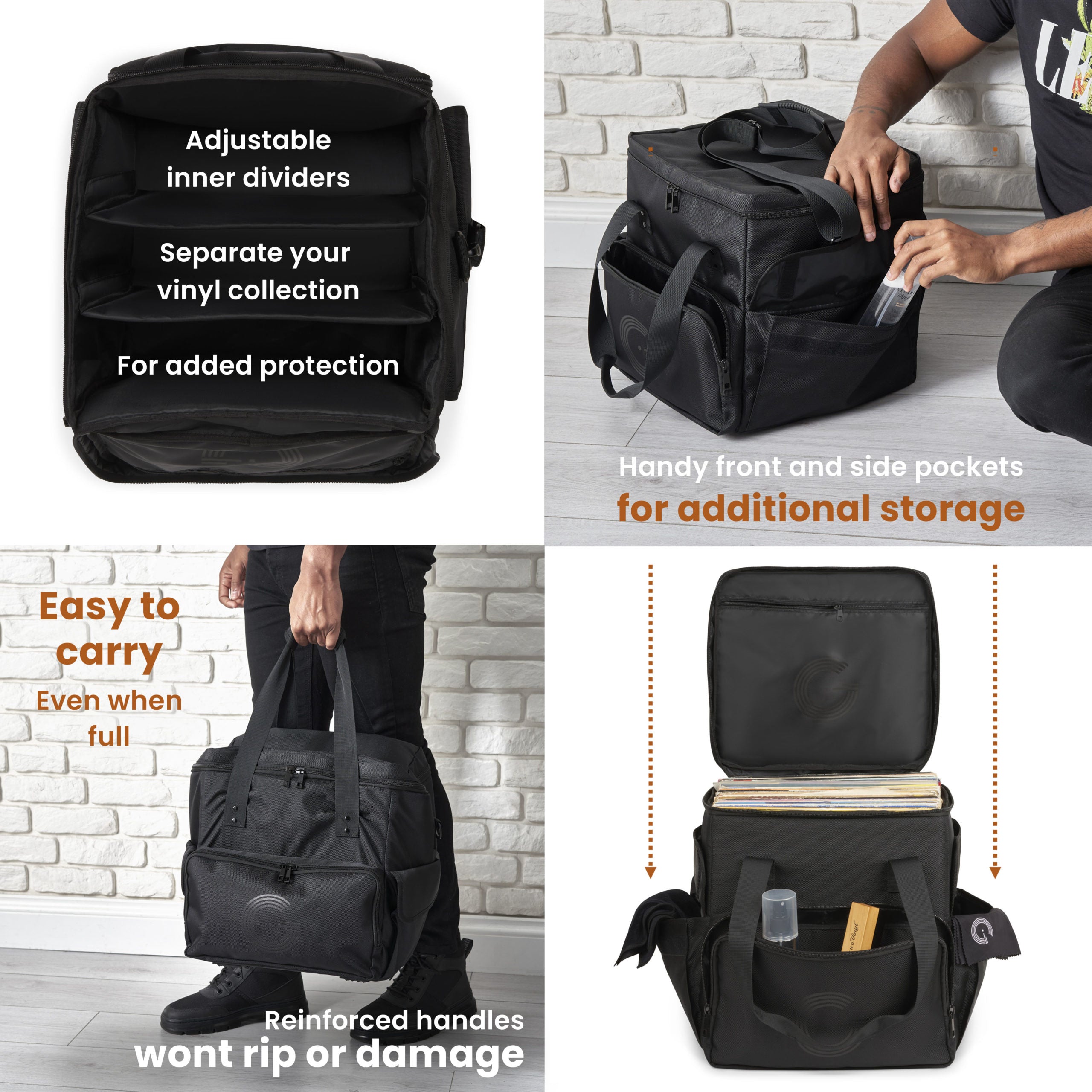 バッグ assemble disc bag LP assemble disc bag LP（ハンドバッグ）｜Hender Scheme（エンダー