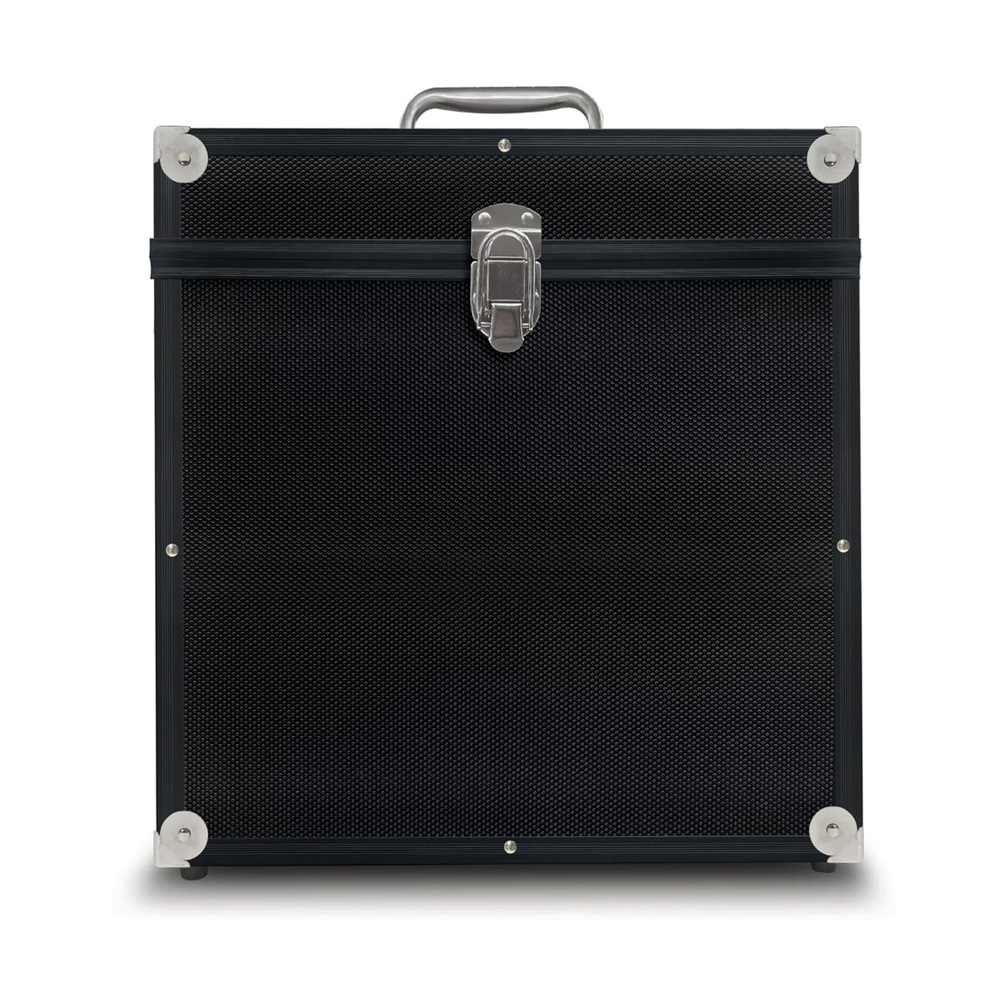 Vinyl Tonic - Black Record Case With Cloth & 10pk Outer Sleeves