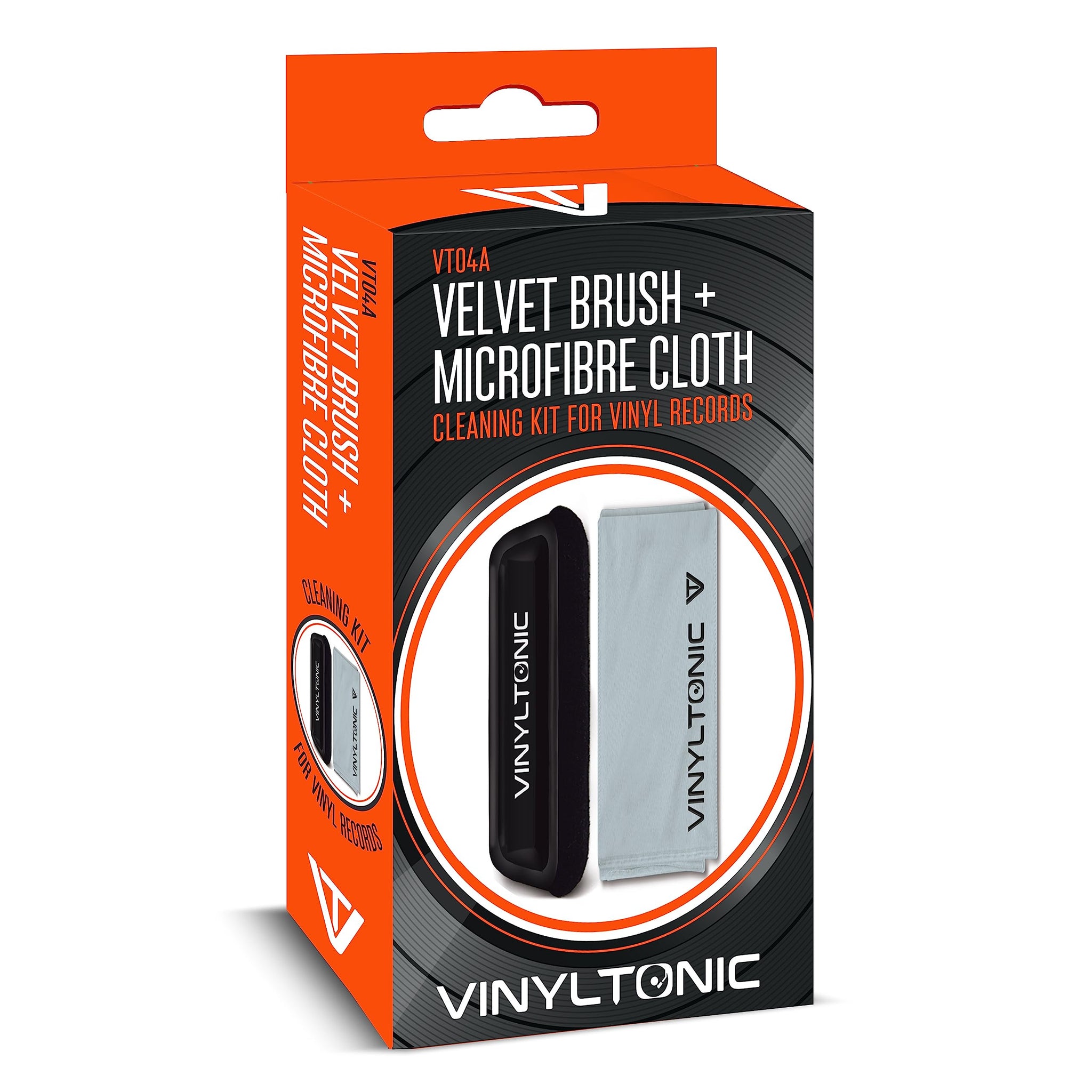Vinyl Tonic - Velvet Brush + Microfibre Cloth