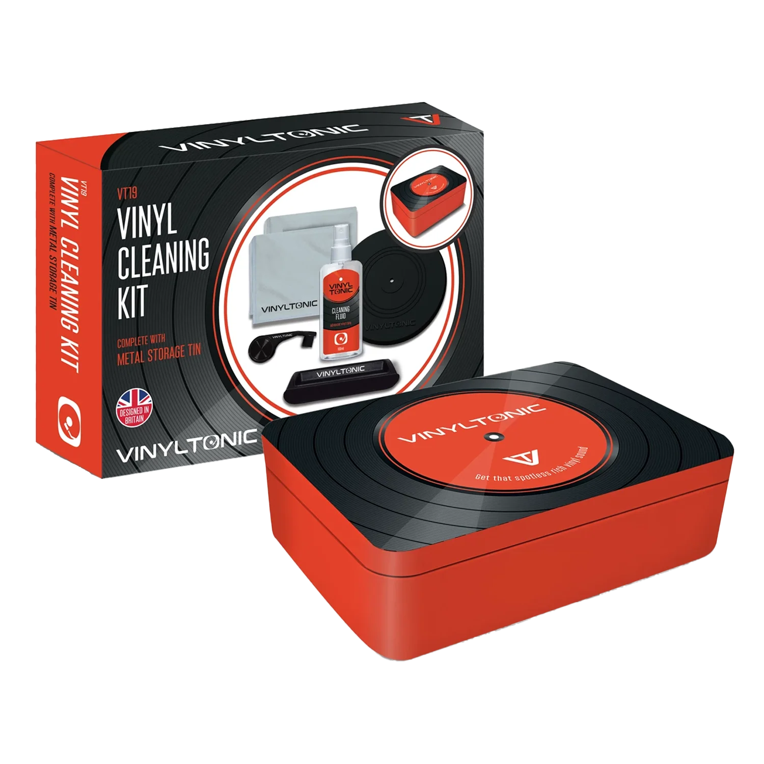 Vinyl Tonic - Vinyl Cleaning Kit In Tin