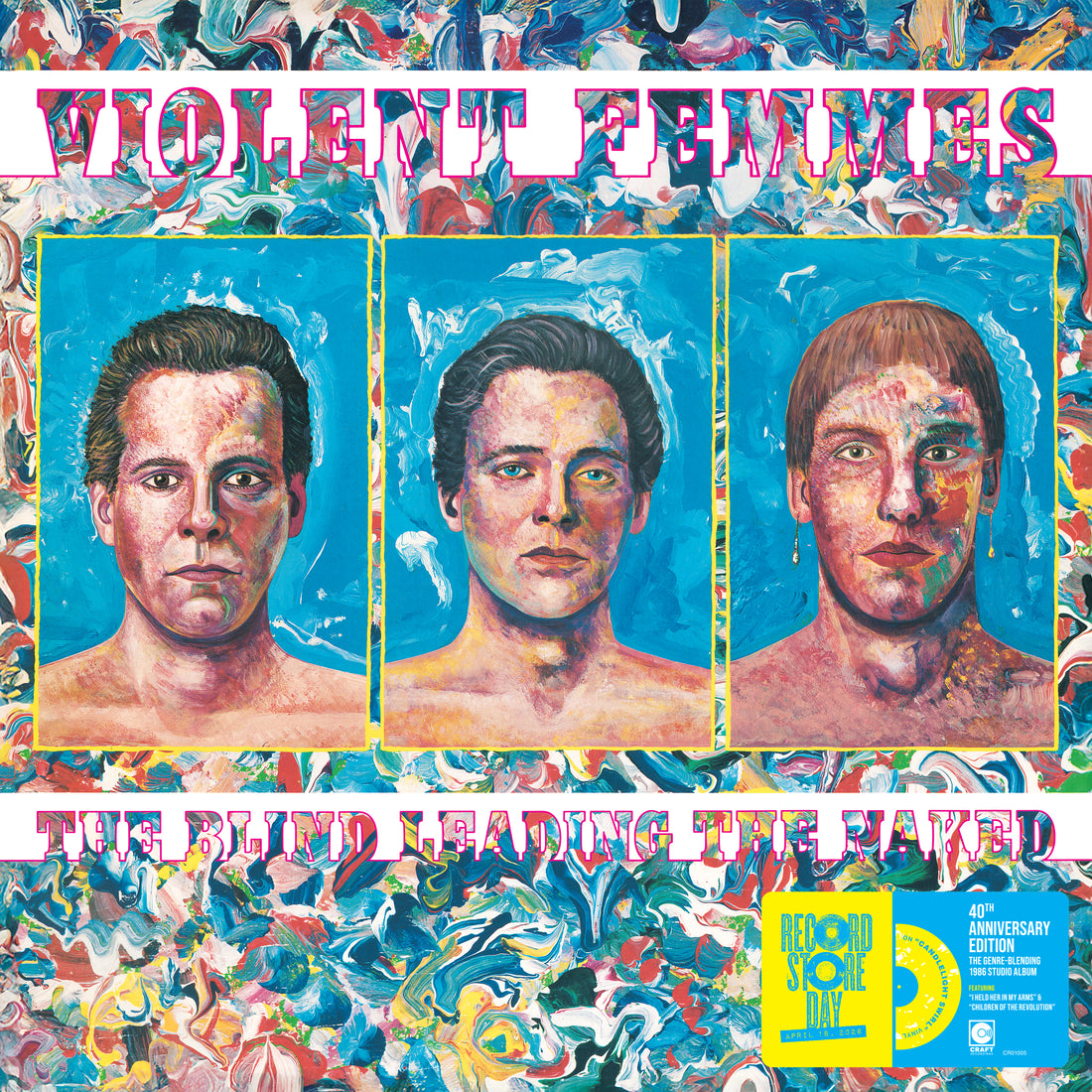 Violent Femmes - The Blind Leading the Naked - 1LP - Yellow Marble Vinyl  [Record Store Day 2026]