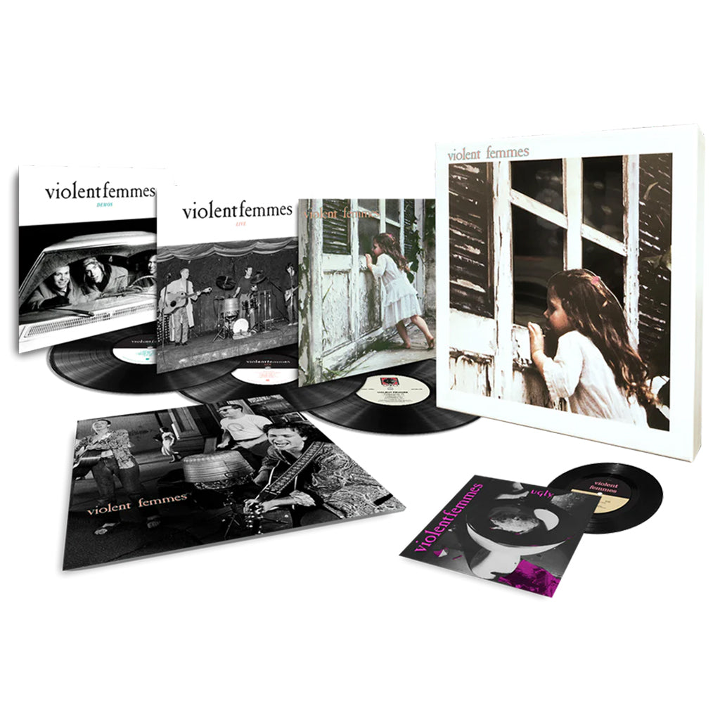 VIOLENT FEMMES - Violent Femmes (40th Anniversary Deluxe Edition) - 3LP - 180g Vinyl + Replica 7'' & 40-page Book - Box Set