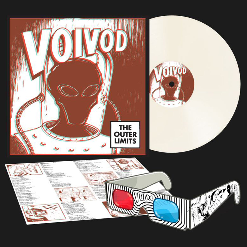 VOIVOD - The Outer Limits (2023 Reissue w/ 3D Sleeve & 3D Glasses) - LP - White Vinyl