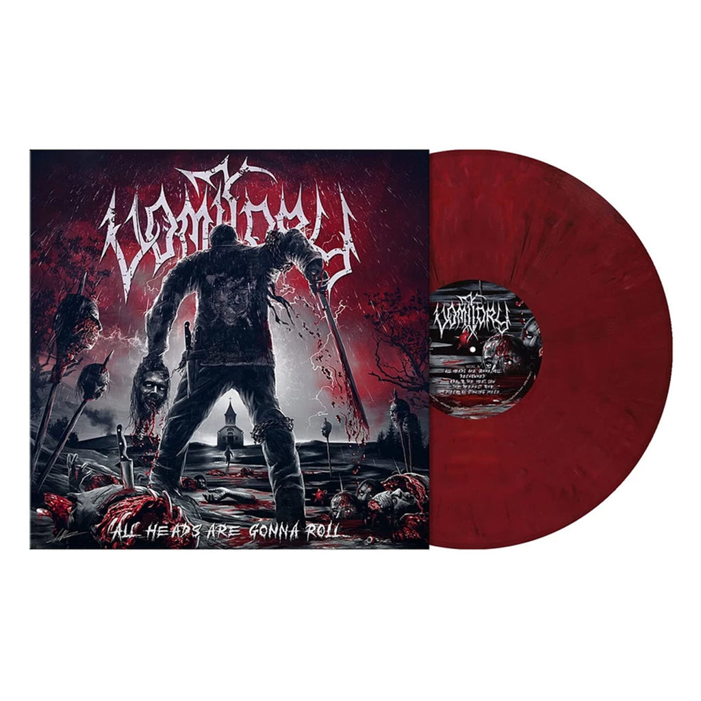 VOMITORY - All Heads Are Gonna Roll - LP - Red Marbled Vinyl [MAY 26]