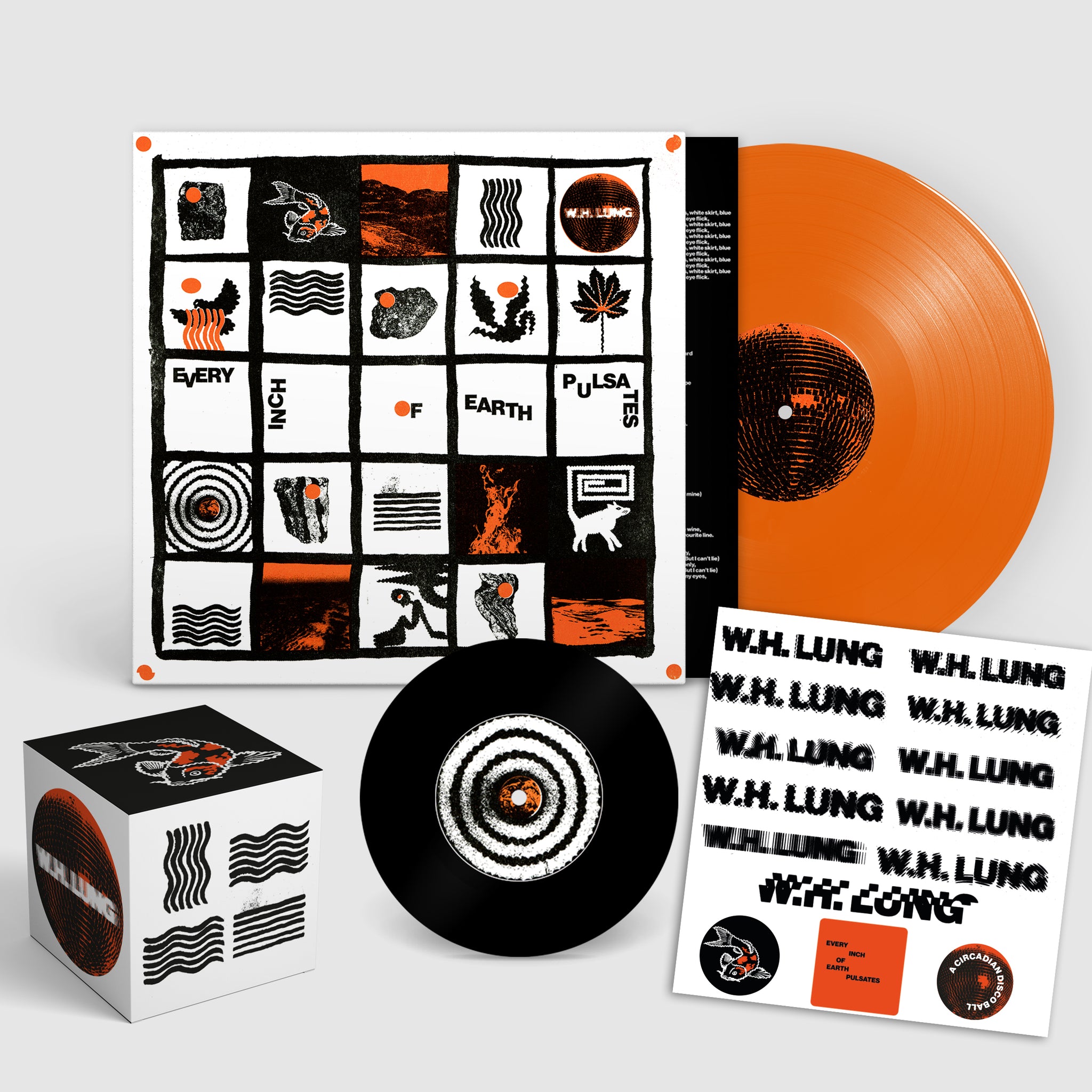 W.H. LUNG - Every Inch of Earth Pulsates - LP - Vinyl - Dinked Edition #306