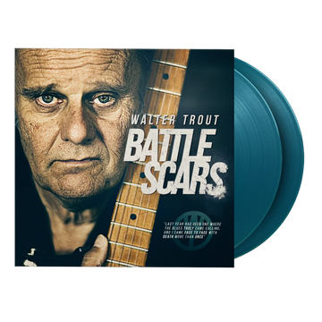 WALTER TROUT - Battle Scars - 2LP - Aquamarine Vinyl [OCT 10]