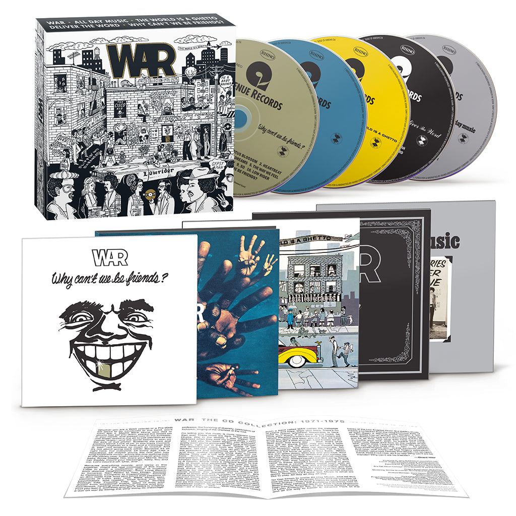 WAR - The CD Collection (1971-1975) - 5CD Box Set [SEP 5]