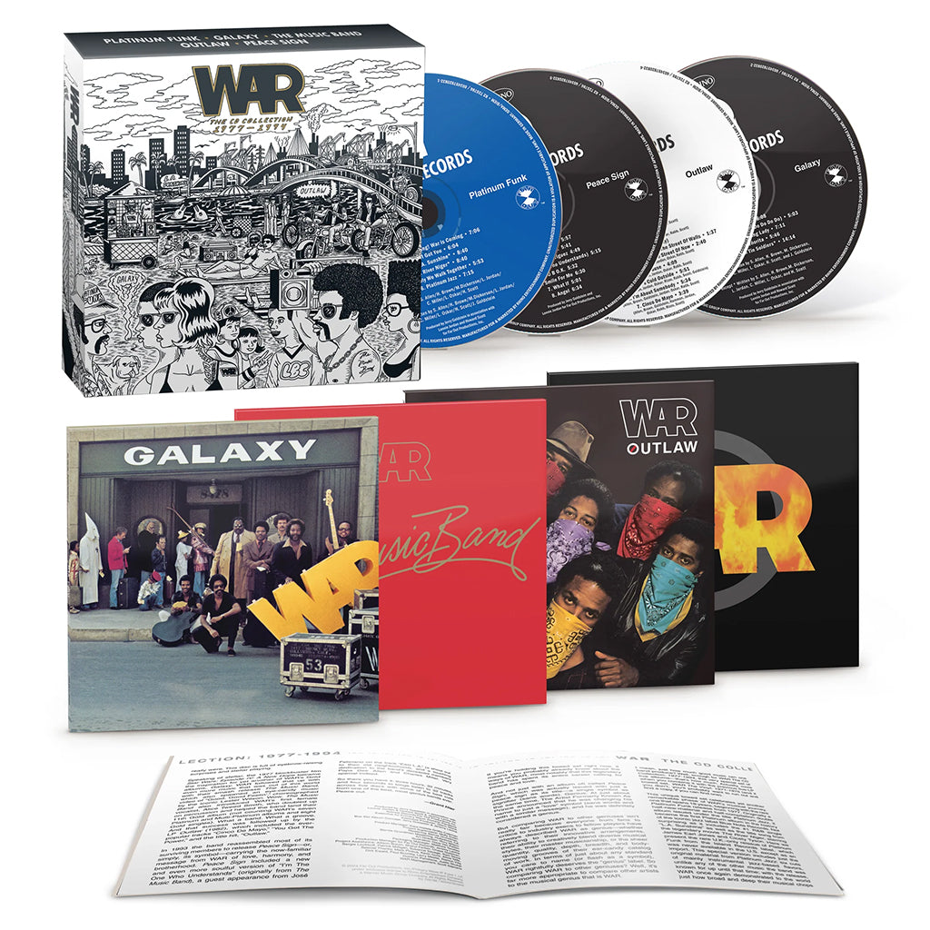 WAR - The Collection 1977-1994 - 5CD - Deluxe Box Set [NOV 29]