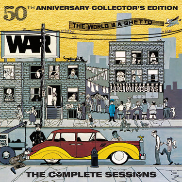 WAR - The World Is A Ghetto (50th Anniversary Collector’s Edition) [Black Friday 2023] - 5LP (2 Gold, 3 Black) - Deluxe Vinyl Box Set [NOV 24]
