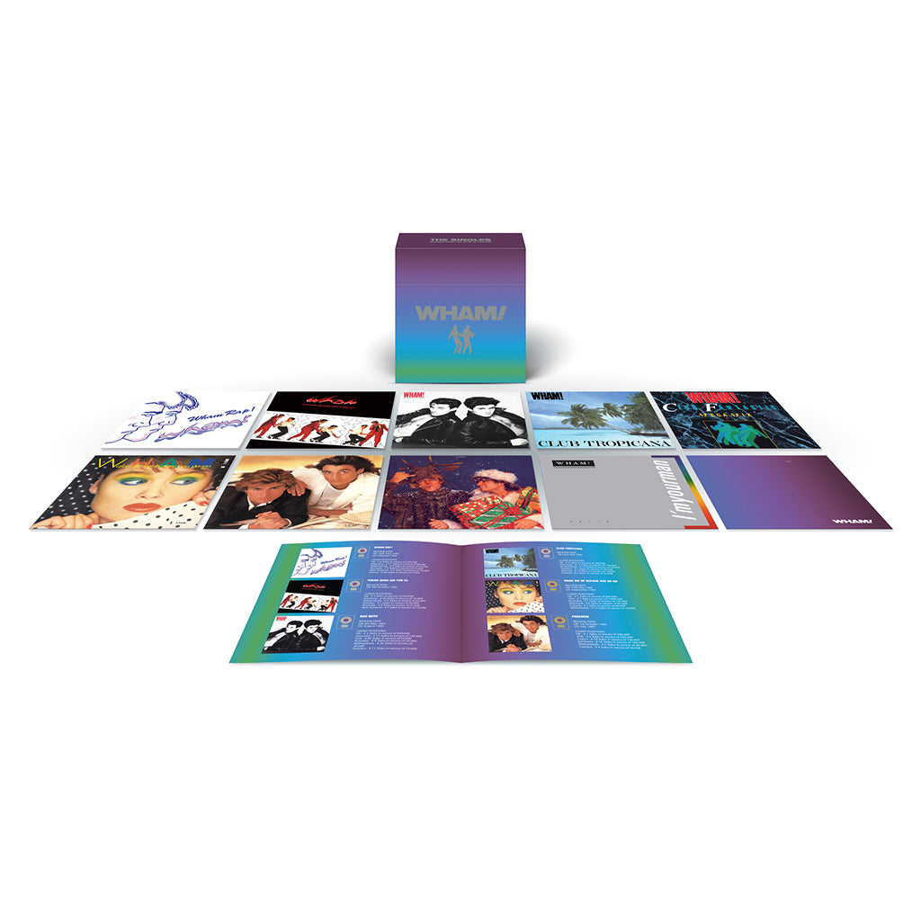 WHAM! - The Singles: Echoes From The Edge Of Heaven - 10 x CD (with Booklet) - Deluxe Box Set