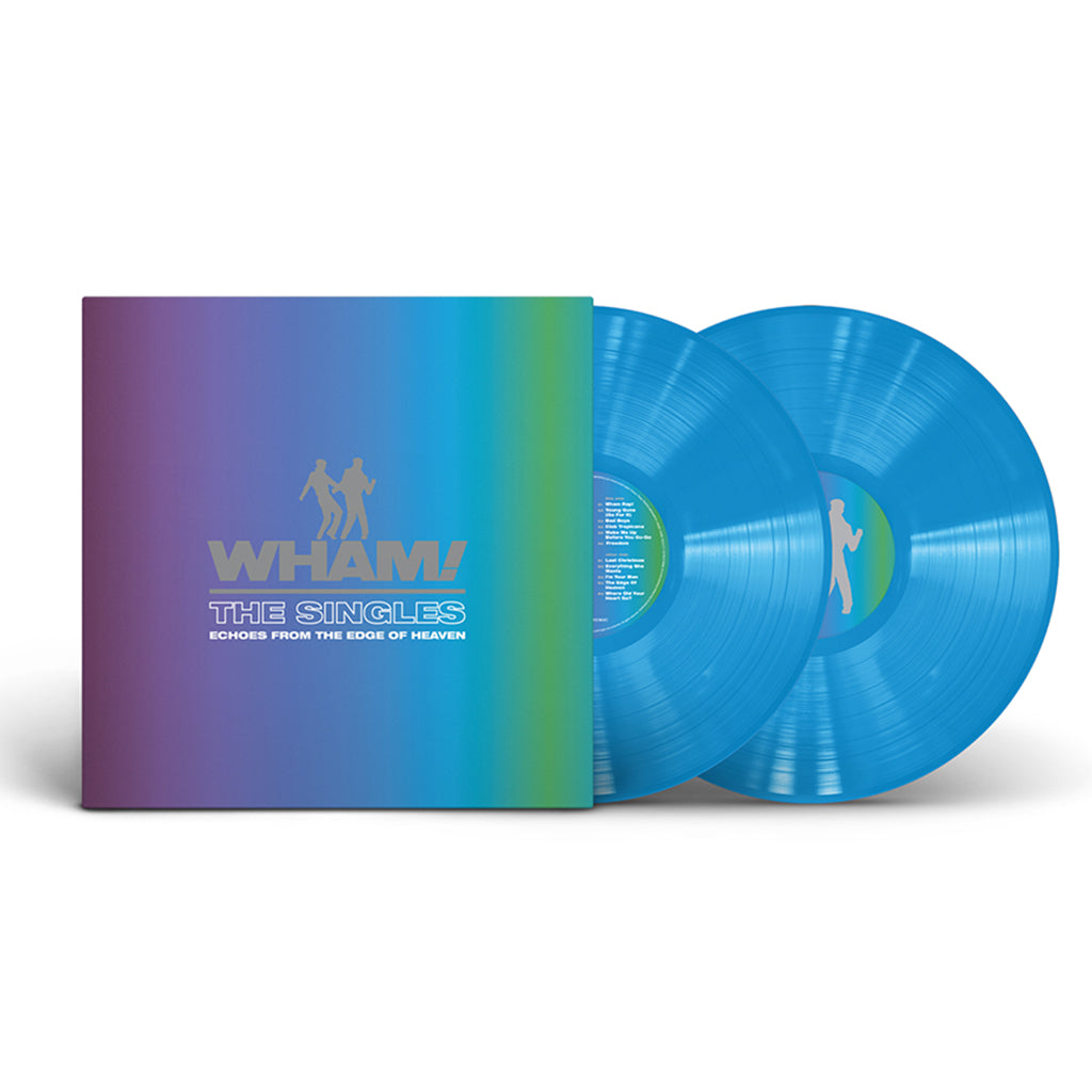 WHAM! - The Singles: Echoes From The Edge Of Heaven - 2LP - Gatefold Blue Vinyl