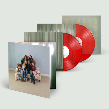 Transparent Red Vinyl 2LP