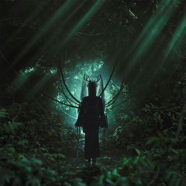 Green & Black Galaxy Vinyl LP