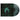 Green & Black Galaxy Vinyl LP