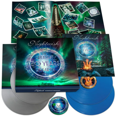 Silver & Blue 4LP & 1Blu-Ray Box Set