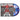F.O.R.D. Edition Blue Base w/ White Sunburst & Red Splatter 10" EP