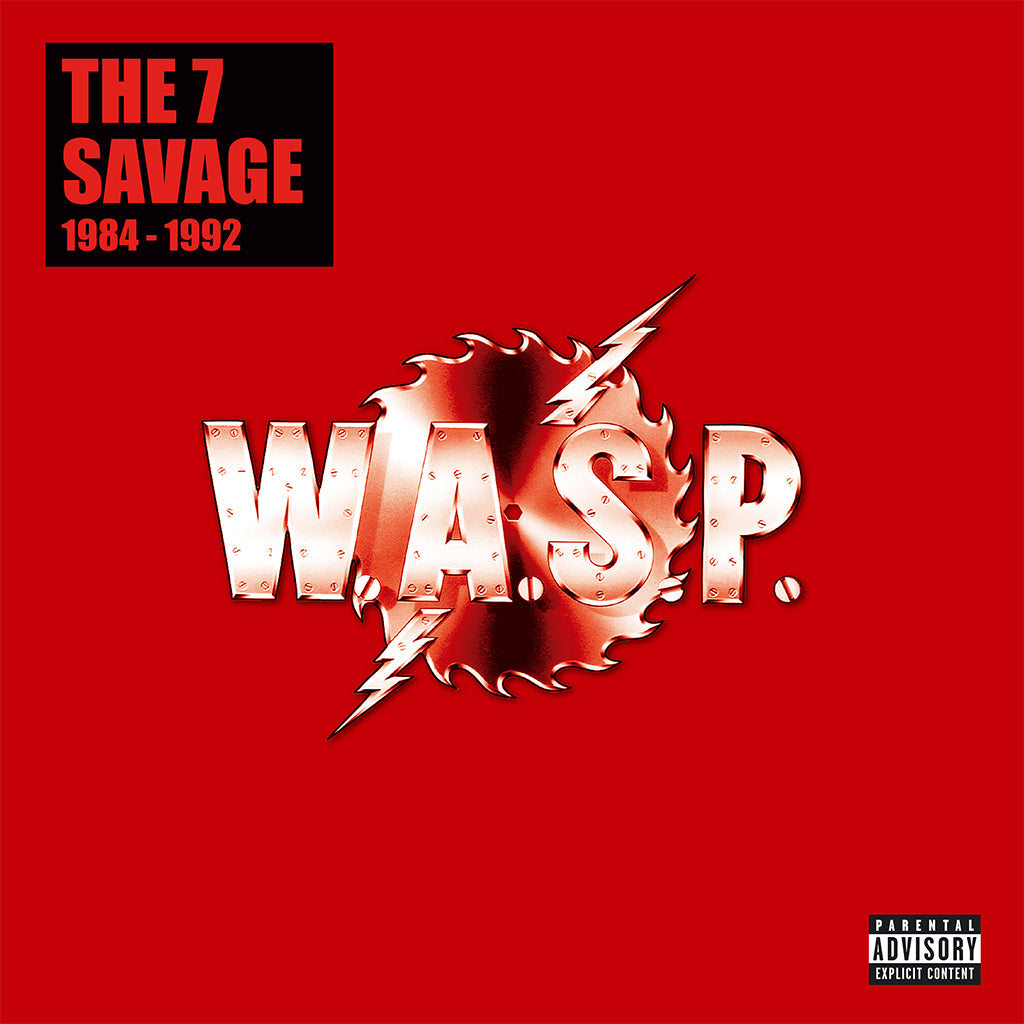 W.A.S.P. - The 7 Savage : 1984-1992 (with 60-page book & posters) - 8LP - Deluxe Half-Speed Mastered Vinyl Box Set