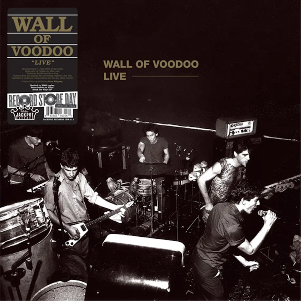 WALL OF VOODOO - Live 1979 (Remastered) - LP - Black Ice Vinyl [RSD 2024]