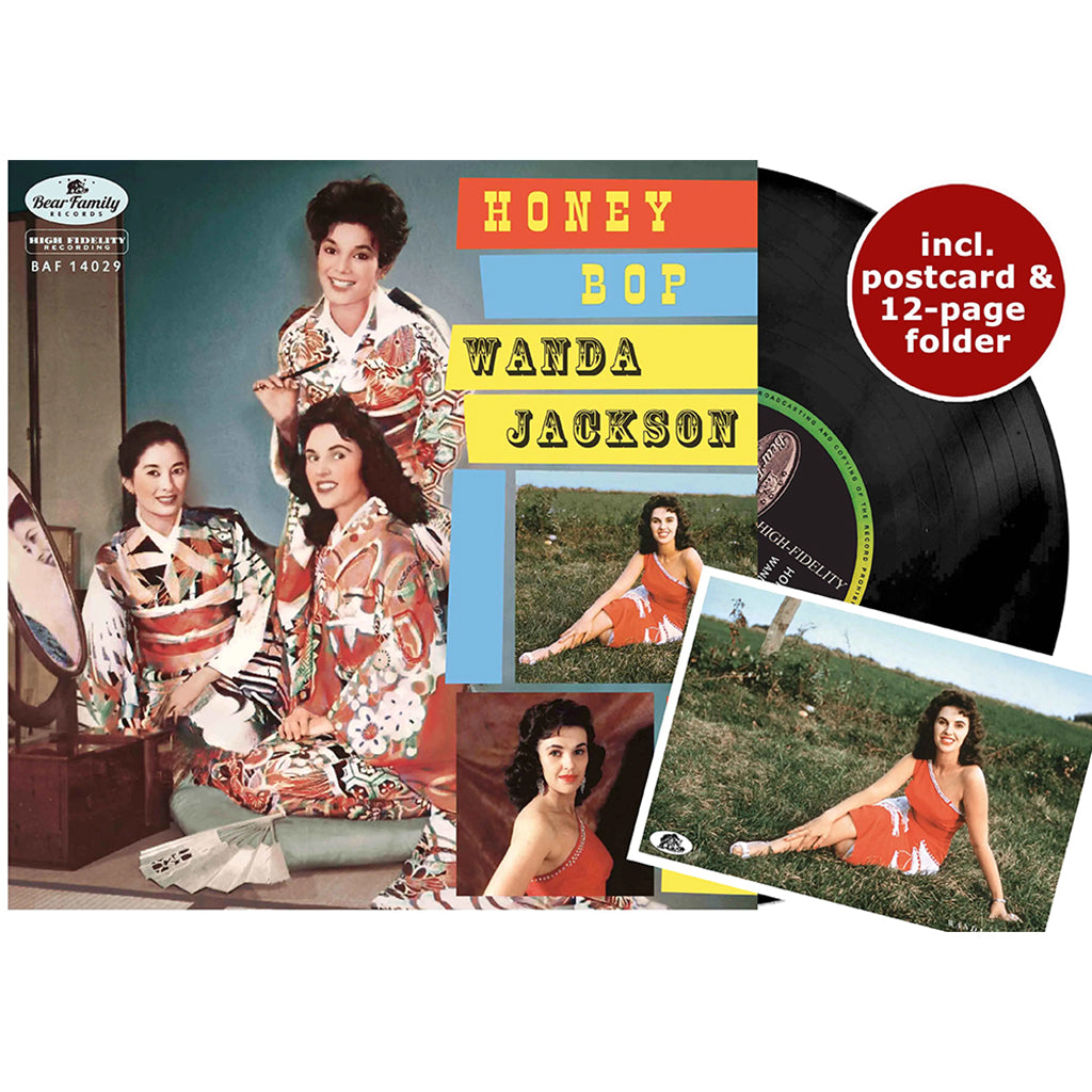 WANDA JACKSON - Honey Bop (Repress) - LP - 10'' Vinyl + Bonus Postcard [JAN 3]