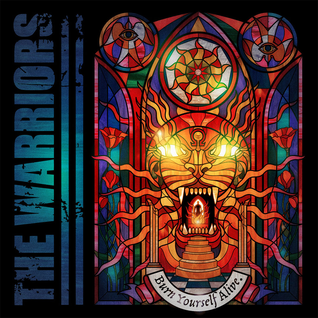 THE WARRIORS - Burn Yourself Alive. - LP - Metallic Black Rainbow Marble Vinyl [MAR 28]