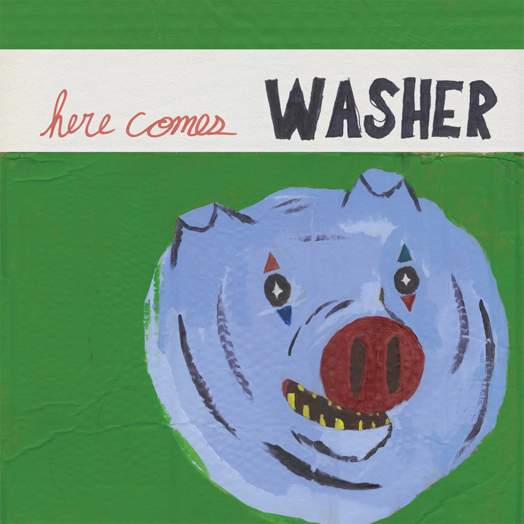 WASHER - Here Comes Washer (Repress) - LP - 'Cloudy Green' Colour Vinyl [JAN 9]