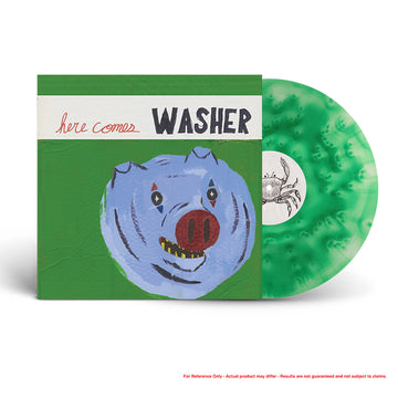 WASHER - Here Comes Washer (Repress) - LP - 'Cloudy Green' Colour Vinyl [JAN 9]