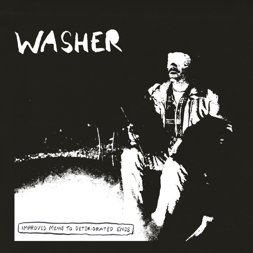 WASHER - Improved Means To Deteriorated Ends (Repress) - LP - Burgundy Colour Vinyl [JAN 9]