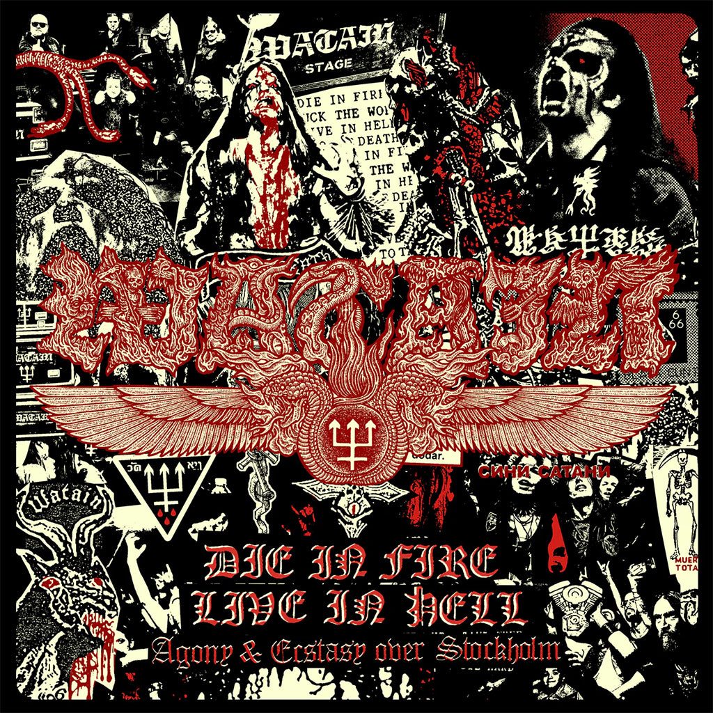 WATAIN - Die In Fire - Live In Hell (Agony And Ecstasy Over Stockholm) - CD [NOV 3]