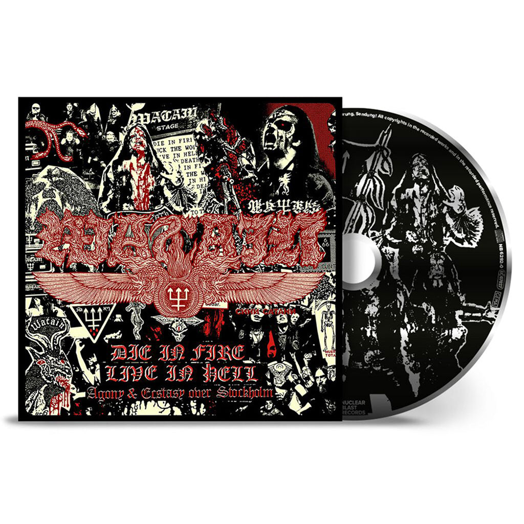 WATAIN - Die In Fire - Live In Hell (Agony And Ecstasy Over Stockholm) - CD [NOV 3]