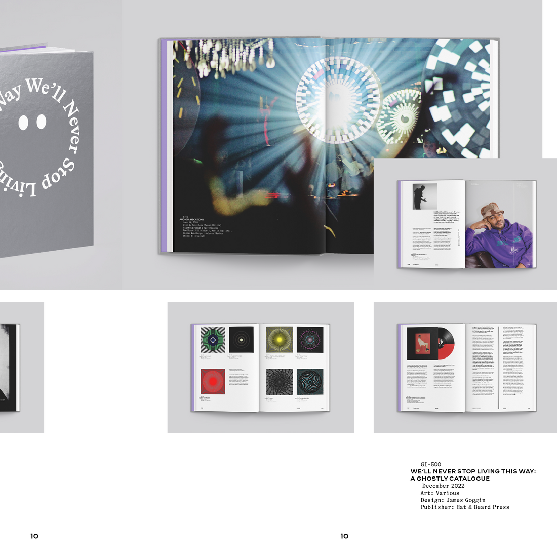 VARIOUS - We'll Never Stop Living This Way: A Ghostly International Catalogue - Hardcover Book [NOV 28]