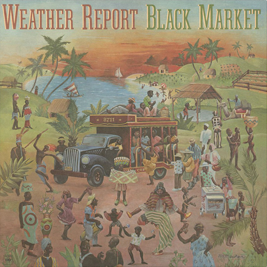 WEATHER REPORT - Black Market (2023 Reissue) - LP - 180g Flaming Coloured Vinyl