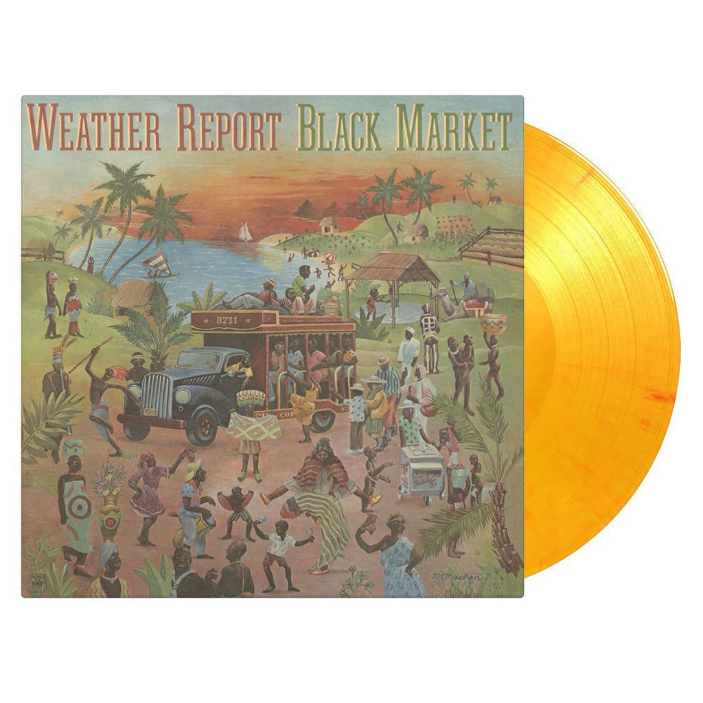 WEATHER REPORT - Black Market (2023 Reissue) - LP - 180g Flaming Coloured Vinyl [OCT 6]