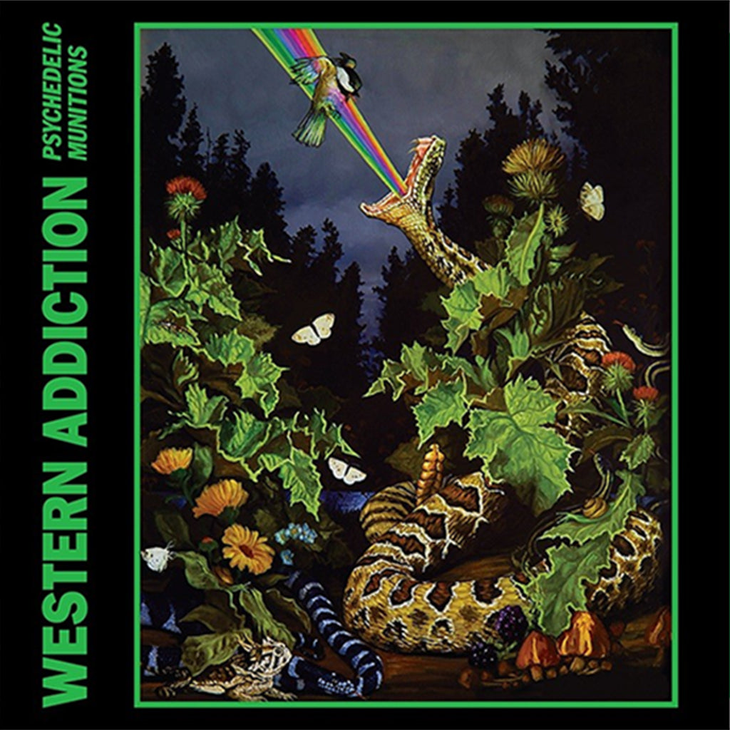 WESTERN ADDICTION -  Psychedelic Munitions - LP - 'Kelly Green' Coloured Vinyl [MAY 22]