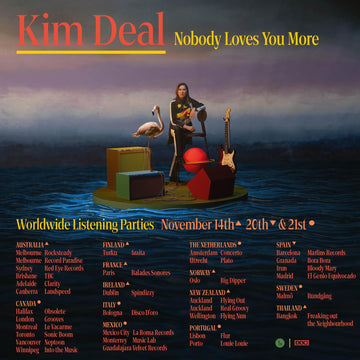 KIM DEAL - Instore Listening Party - Thurs, November 14th @6pm