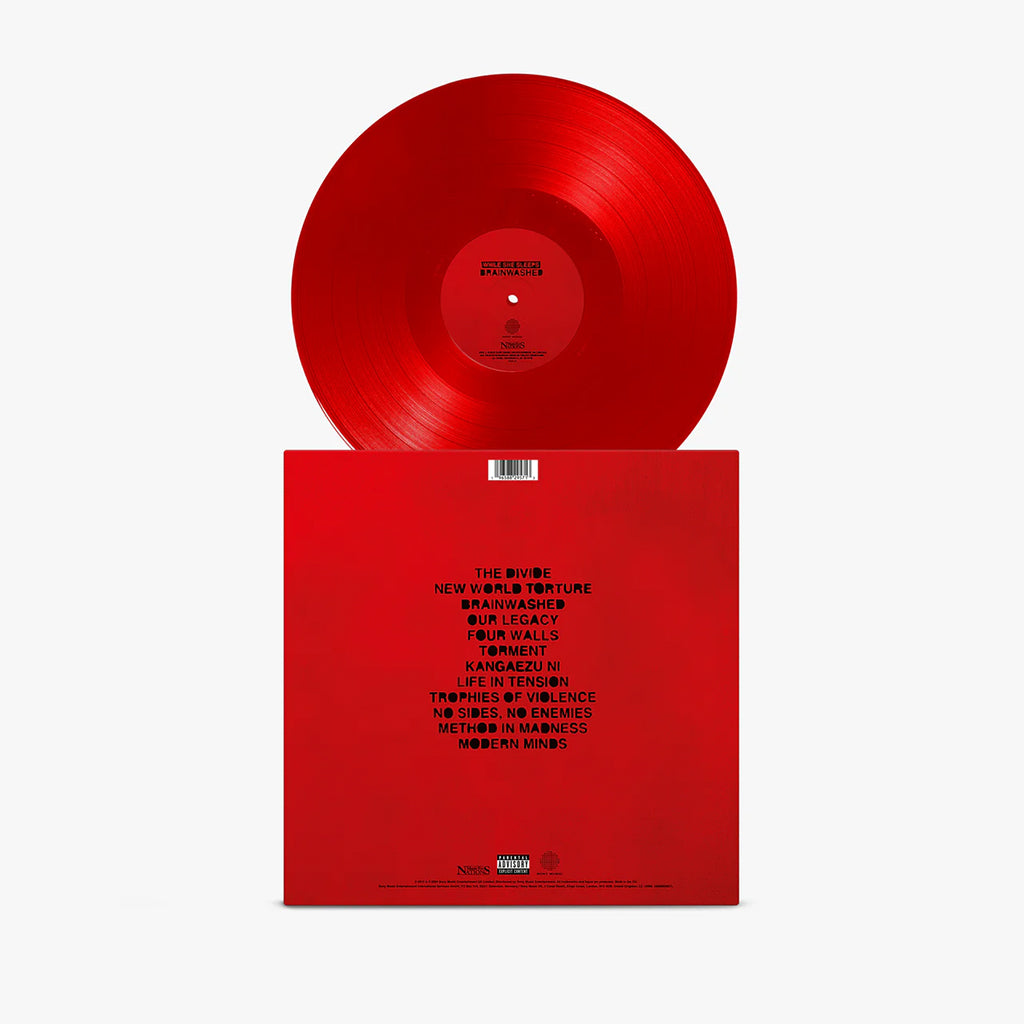 WHILE SHE SLEEPS - Brainwashed (2024 Reissue) - LP - Red Vinyl [MAY 24]