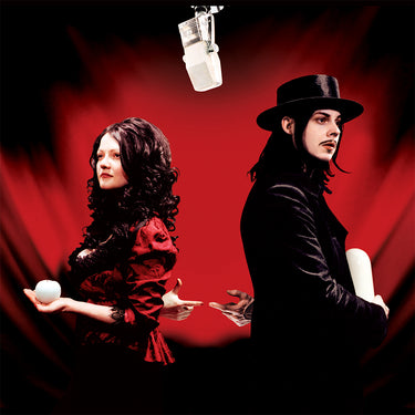 THE WHITE STRIPES - Get Behind Me Satan (20th Anniversary Edition) - 2LP - Clear w/ Red and Black Smoke Vinyl