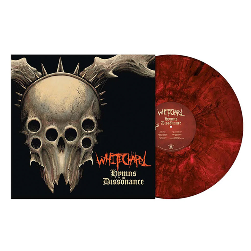 WHITECHAPEL - Hymns in Dissonance - LP - Crimson Red w/ Black Swirls Vinyl [MAR 7]