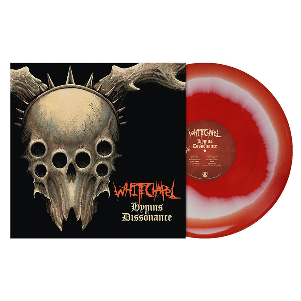 WHITECHAPEL - Hymns in Dissonance - LP - Scarlet Red & Bone White "Melt" Vinyl [MAR 7]