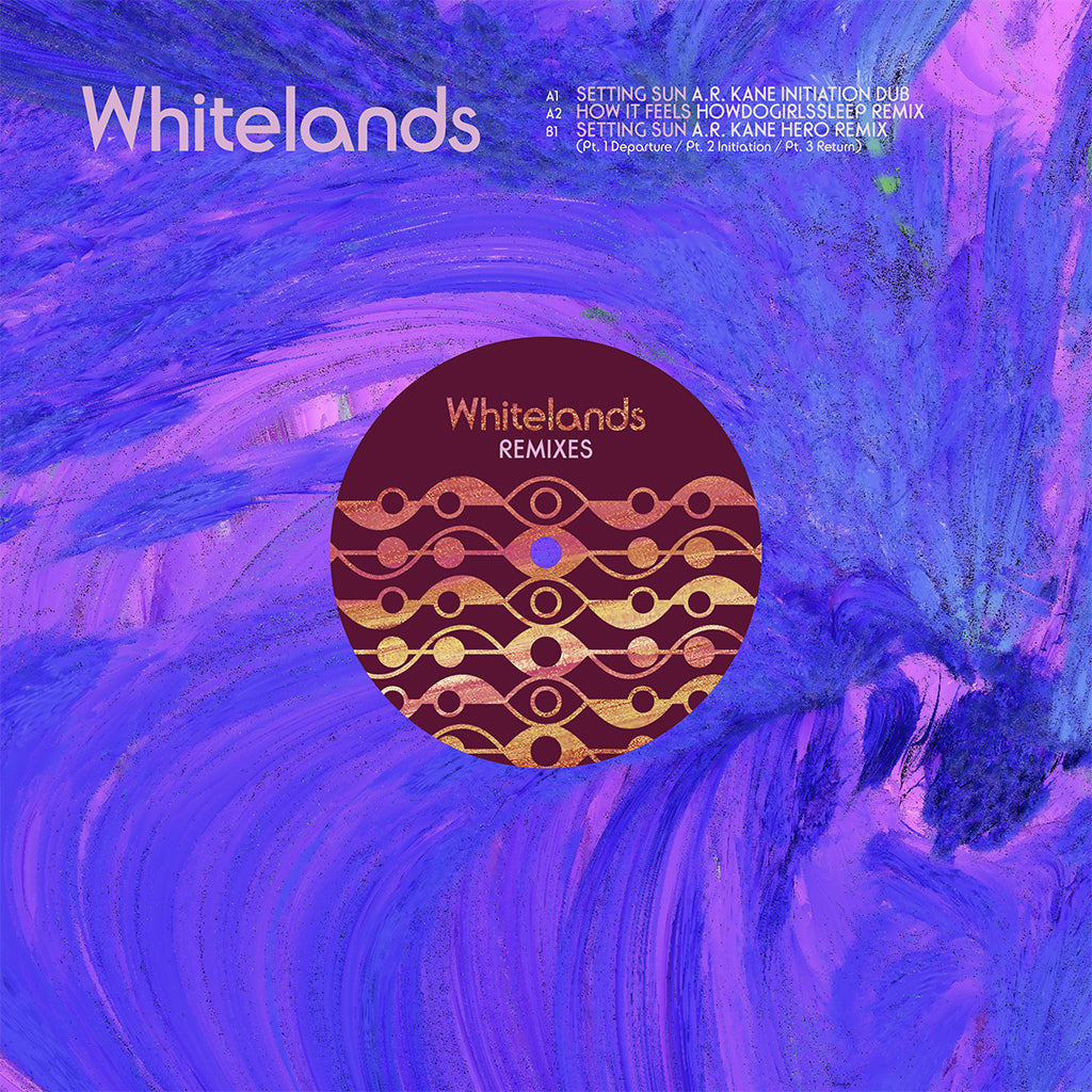 WHITELANDS - Remixes - 10" EP - Orange Vinyl