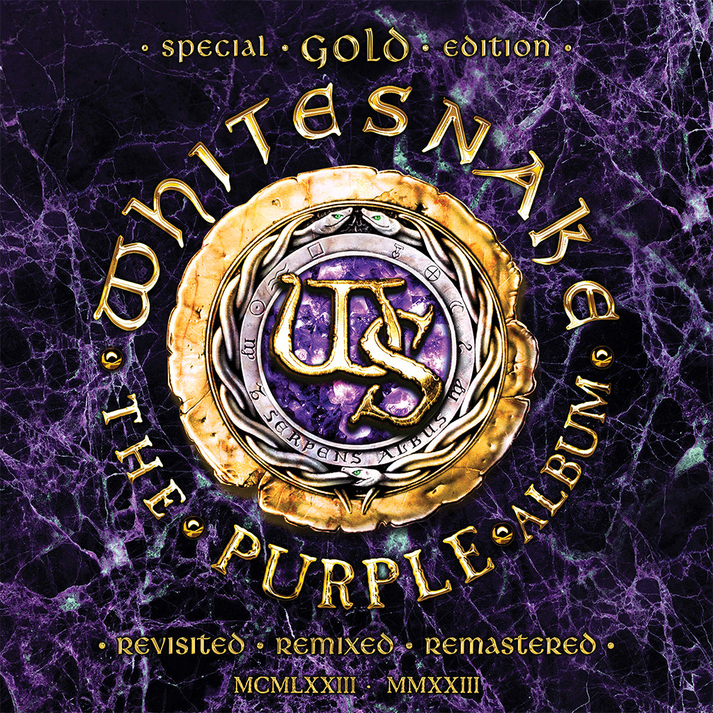 WHITESNAKE - The Purple Album: Special Gold Edition (2023 Remix) - 2CD + Blu-ray Set [OCT 13]