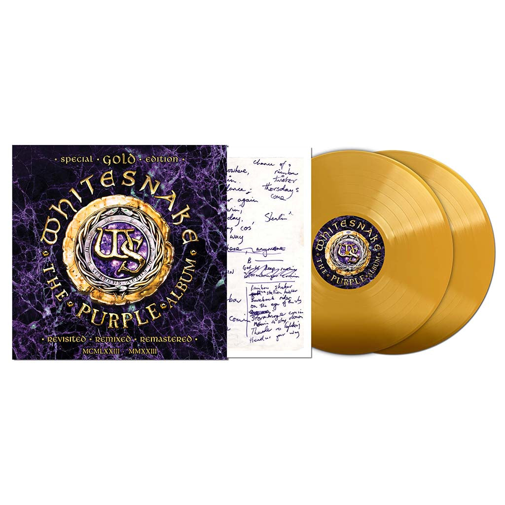 WHITESNAKE - The Purple Album: Special Gold Edition - 2LP - Gold Vinyl