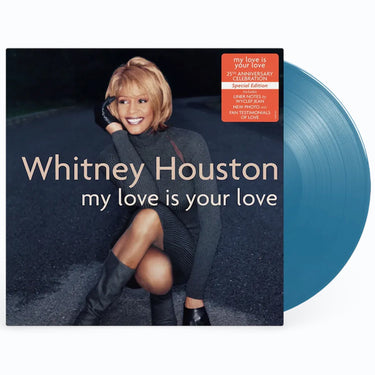 WHITNEY HOUSTON - My Love Is Your Love (25th Anniversary Reissue) - 2LP - Teal Coloured Vinyl