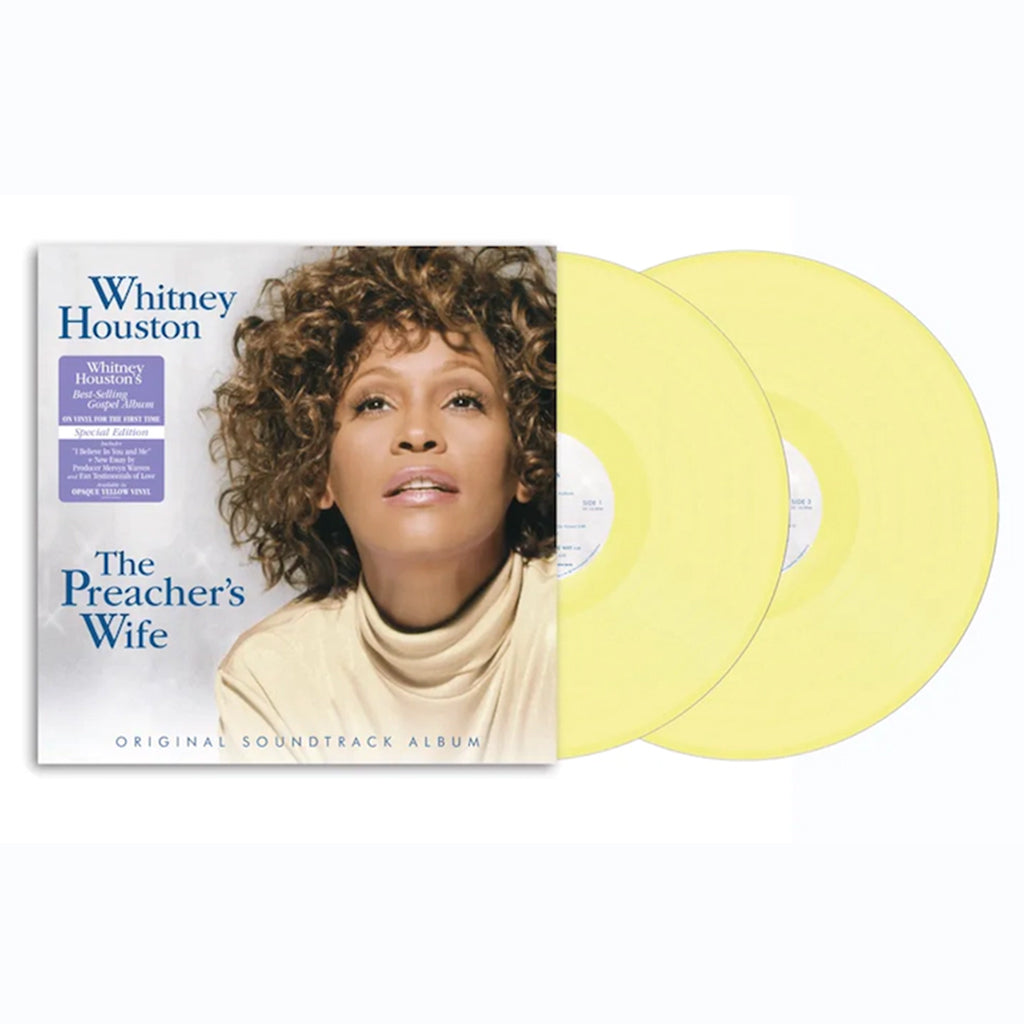 WHITNEY HOUSTON - The Preacher's Wife (Original Soundtrack Album) [2023 Reissue] - 2LP - Yellow Vinyl