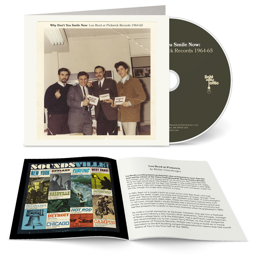 VARIOUS - Why Don't You Smile Now: Lou Reed at Pickwick Records 1964-1965 - CD