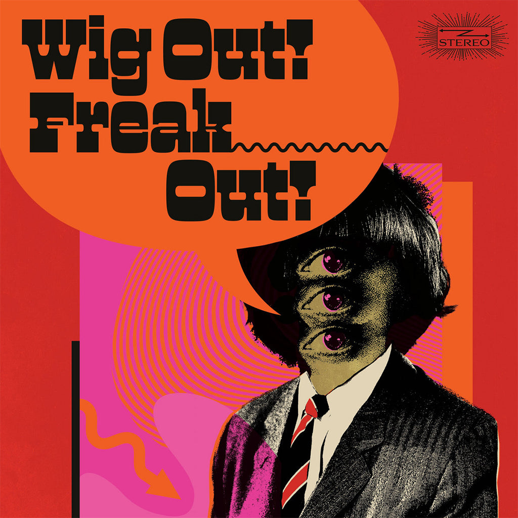 VARIOUS - Wig Out! Freak Out! (Freakbeat & Mod Psychedelia Floorfillers 1964-1969) - 2LP - Deluxe Neon Pink Marble / Orange Vinyl [APR 12]