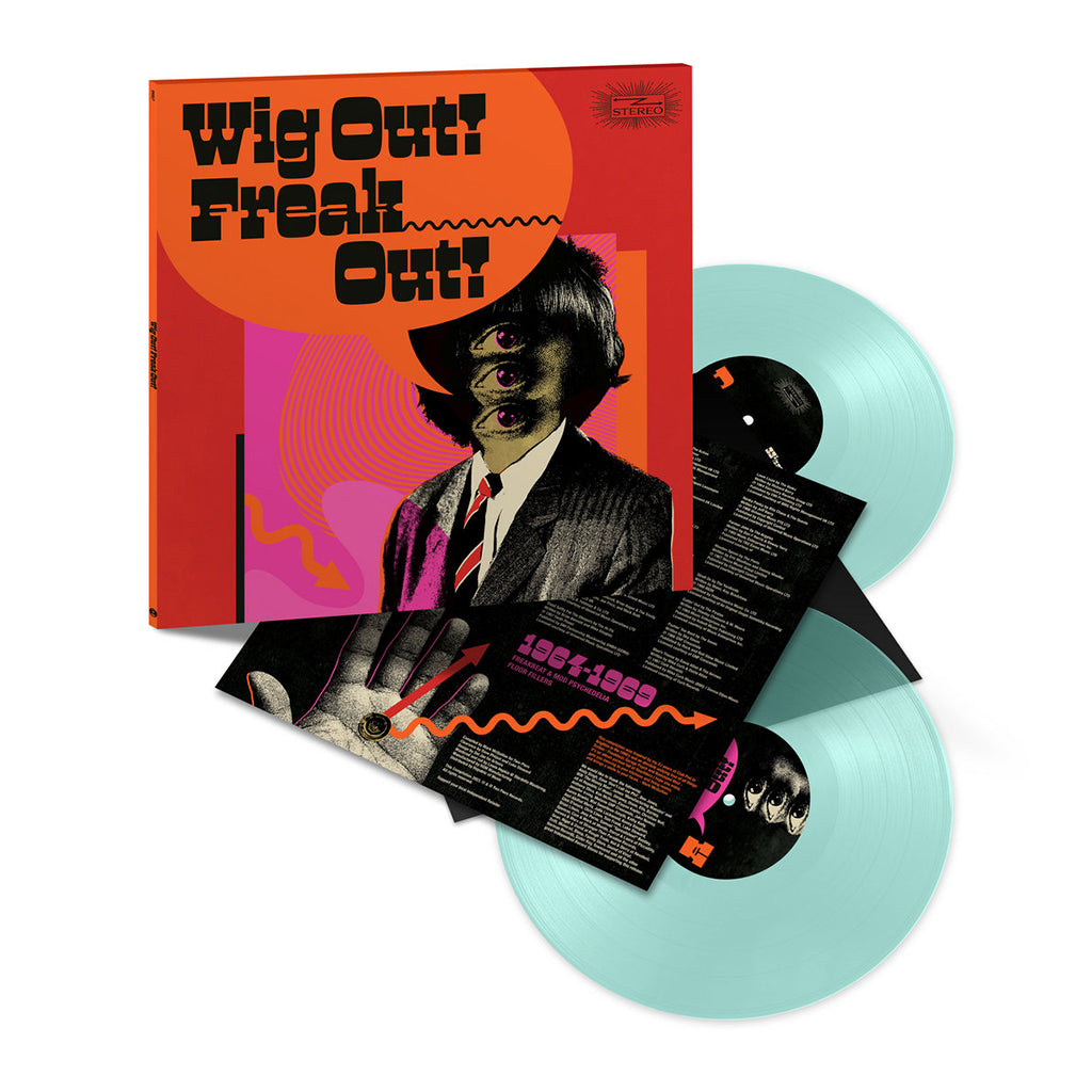 VARIOUS - Wig Out! Freak Out! (Freakbeat & Mod Psychedelia Floorfillers 1964-1969) - 2LP - Coke Bottle Green Coloured Vinyl