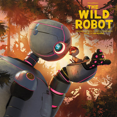 KRIS BOWERS - The Wild Robot (Original Motion Picture Soundtrack Music) - 2LP - Crystal Clear w/ Blue Orb & Green, Mint, Blue, & Black Splatter Vinyl