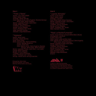 WILLIE COLÓN & HECTOR LAVOE - Vigilante (40th Anniversary Reissue) - LP - 180g Vinyl [NOV 3]