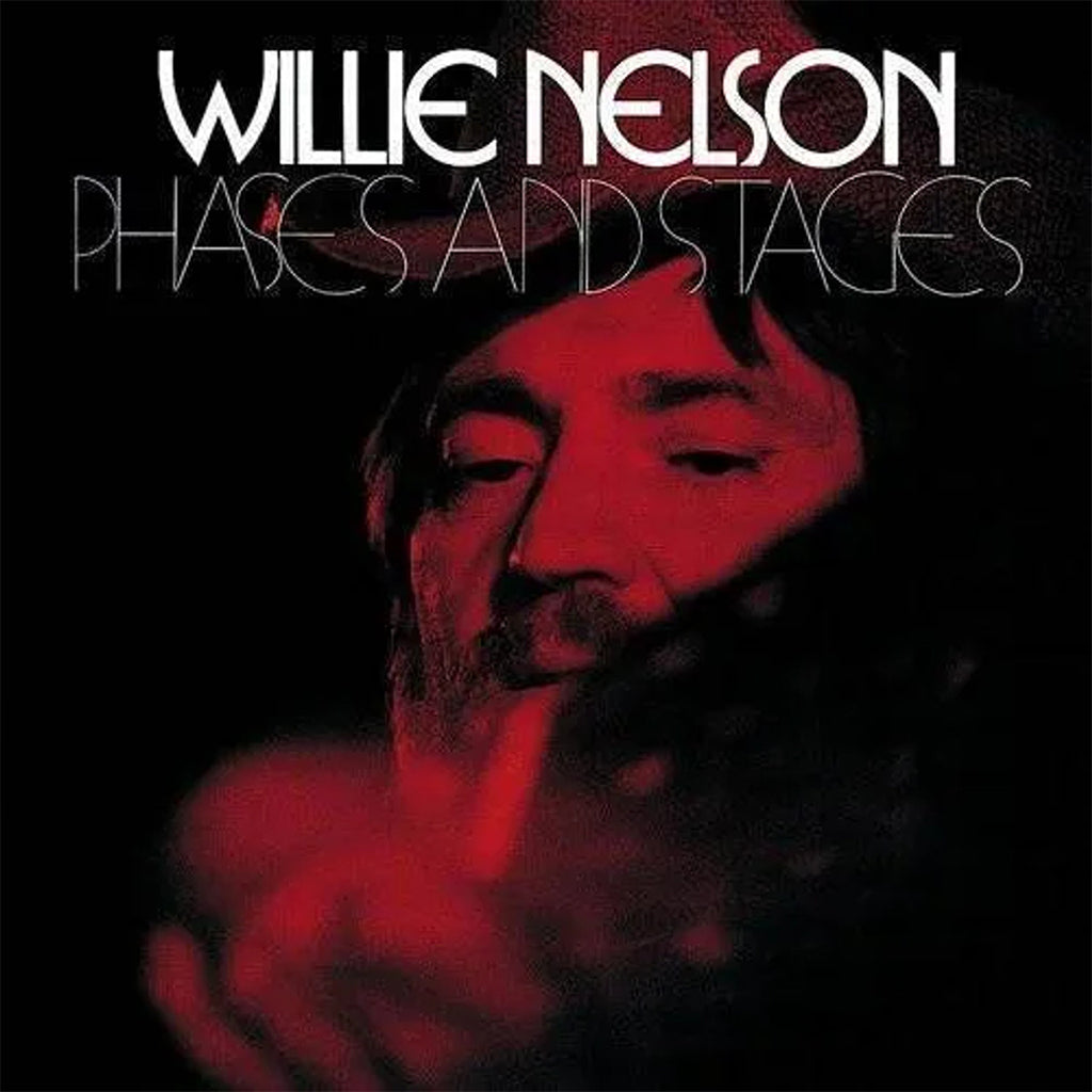 Willie Nelson Phases And Stages 2023 Reissue Lp Clear Vinyl 