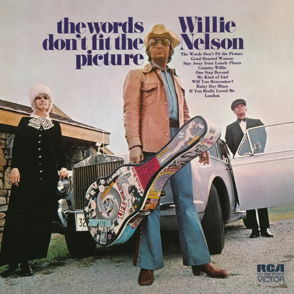WILLIE NELSON - The Words Don't Fit The Picture (2024 Reissue) - LP - 180g Translucent Blue Vinyl